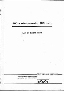 Robot SC electronic manual. Camera Instructions.